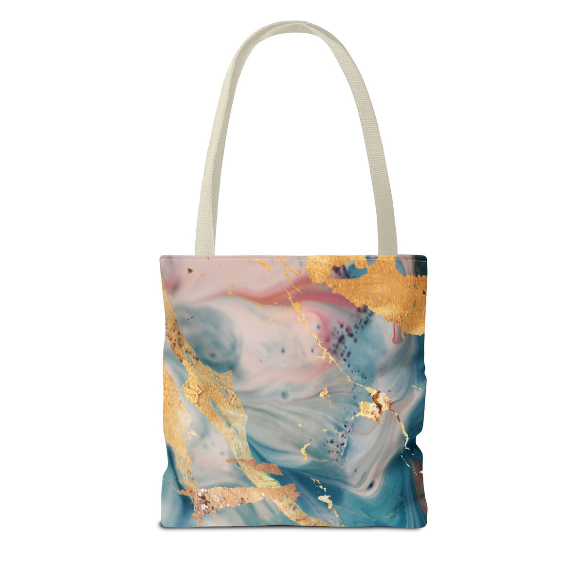 Mystic Gold Foil Watercolor Tote Bag