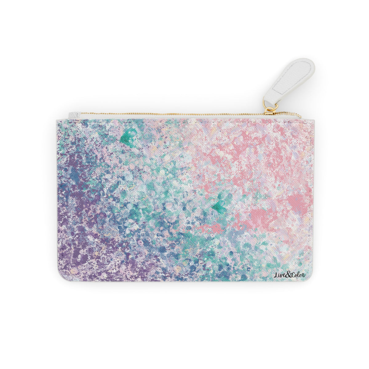 Mermaid Watercolor Clutch (Mini)