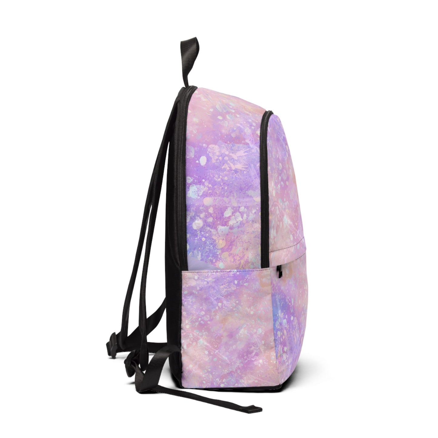 Violet Skies Pink and Purple Fabric Backpack
