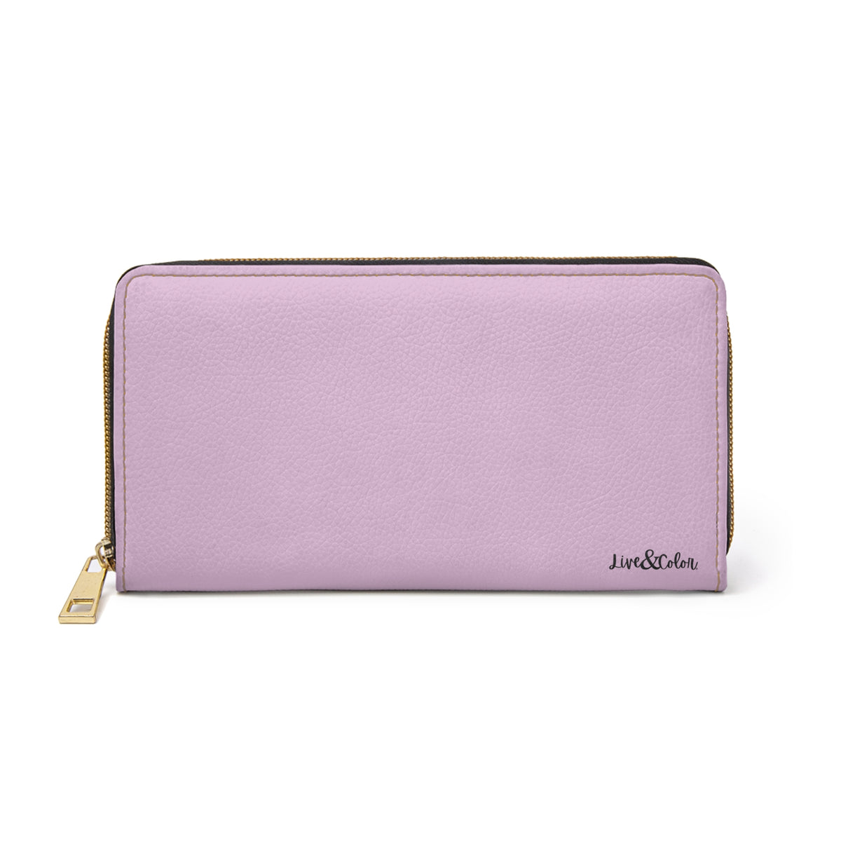 Pink Zip-Around Wallet