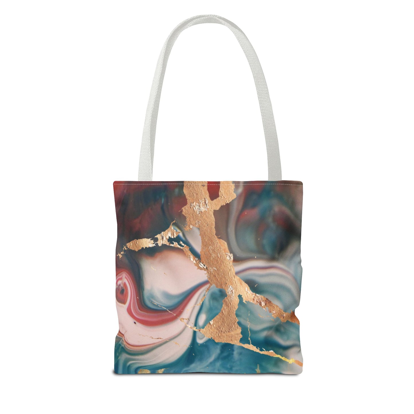 Mystic Gold Foil Watercolor Tote Bag