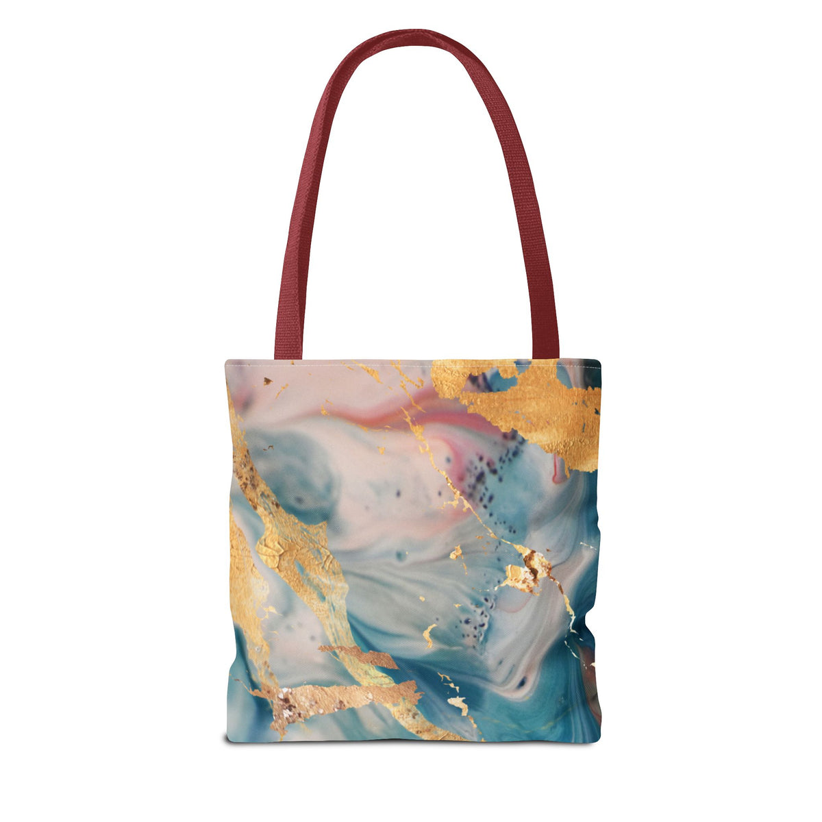Mystic Gold Foil Watercolor Tote Bag