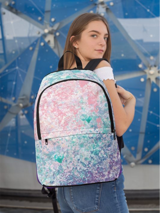 Mermaid Fabric Backpack
