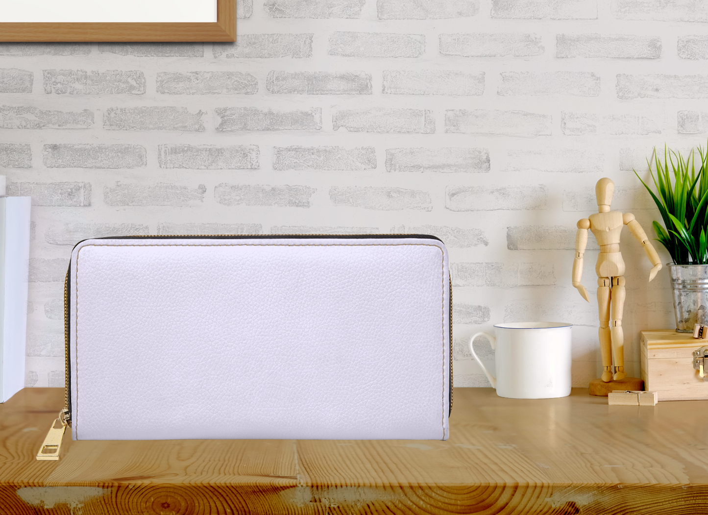 Zipper Wallet Violet