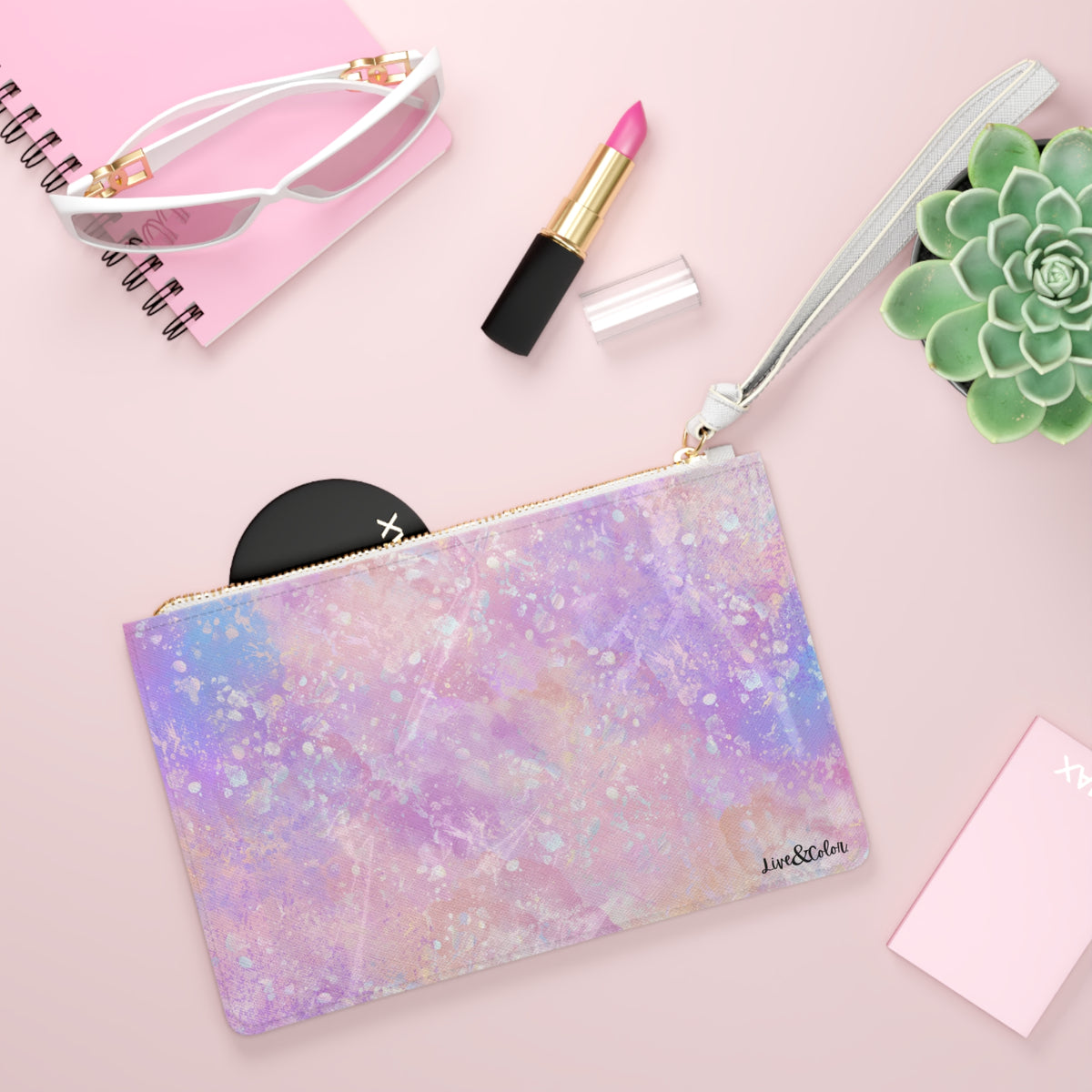 Pastel Galaxy Clutch Bag (Original)