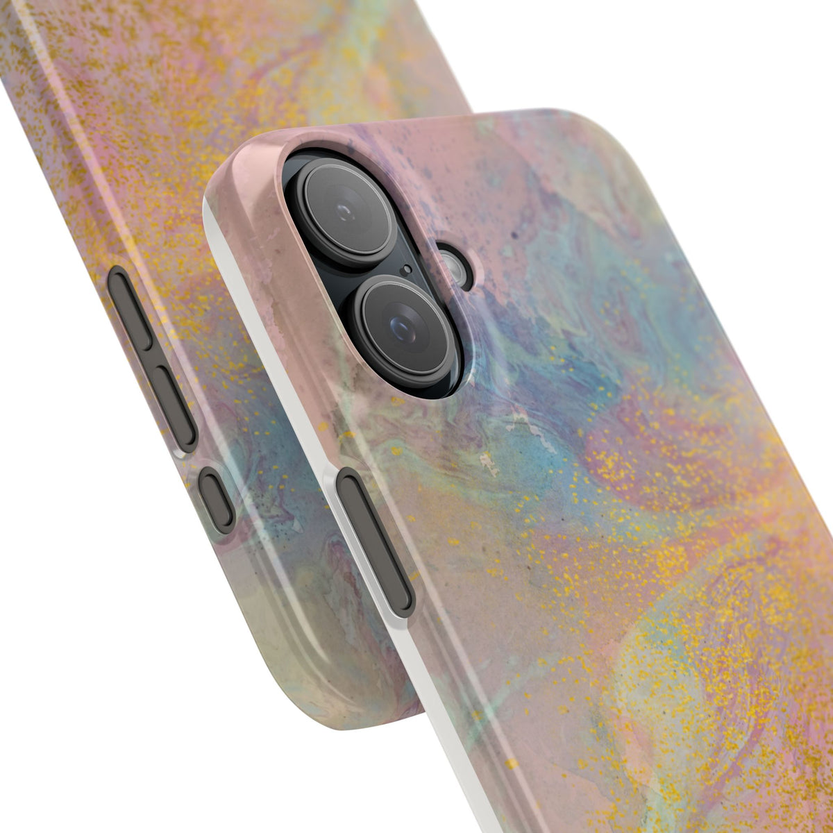 Pastel Abstract Watercolor Slim Phone Case