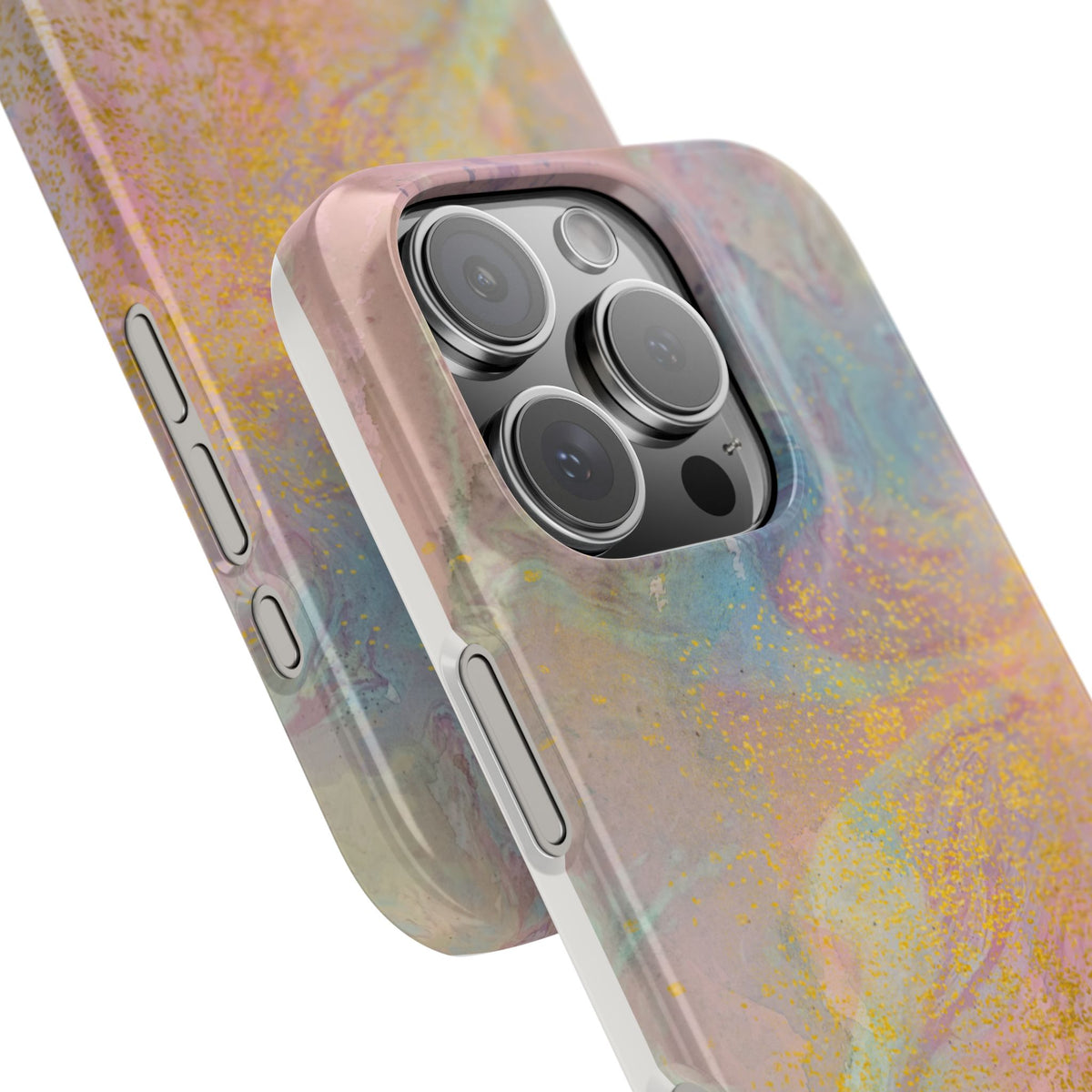 Pastel Abstract Watercolor Slim Phone Case