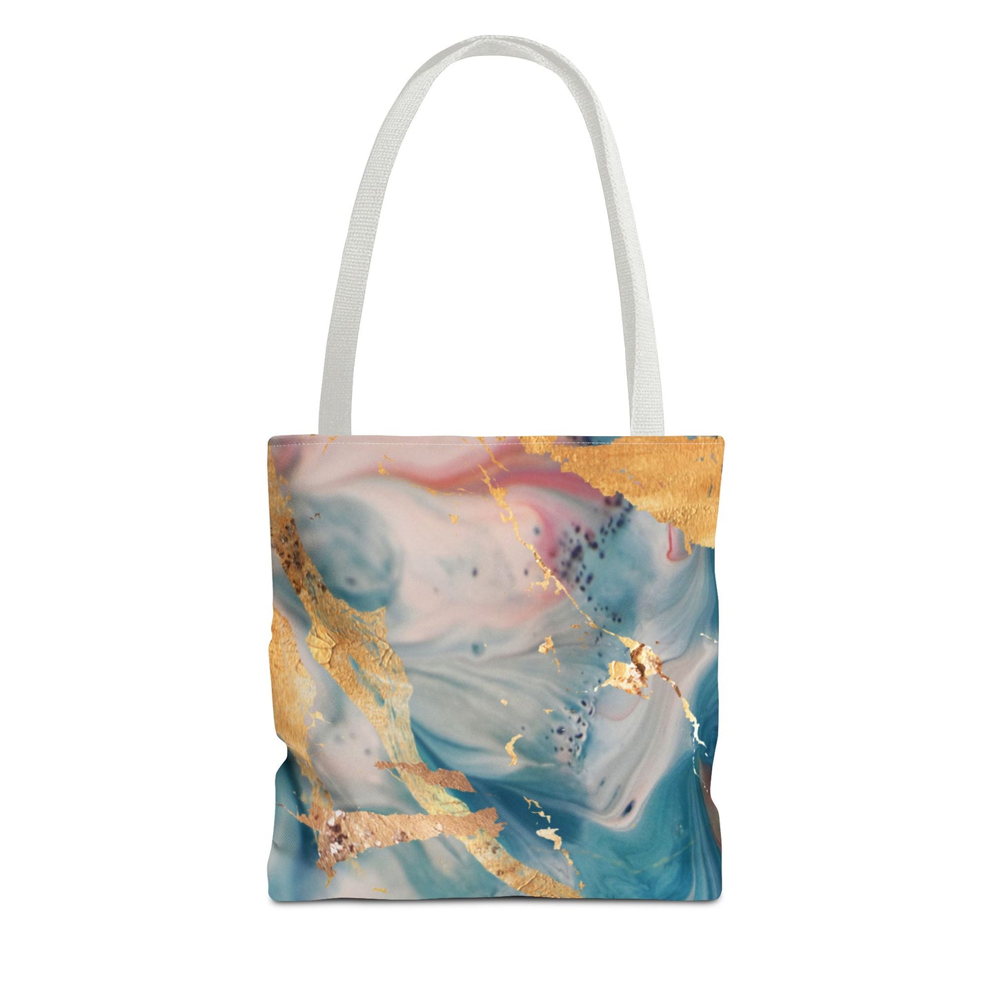 Mystic Gold Foil Watercolor Tote Bag