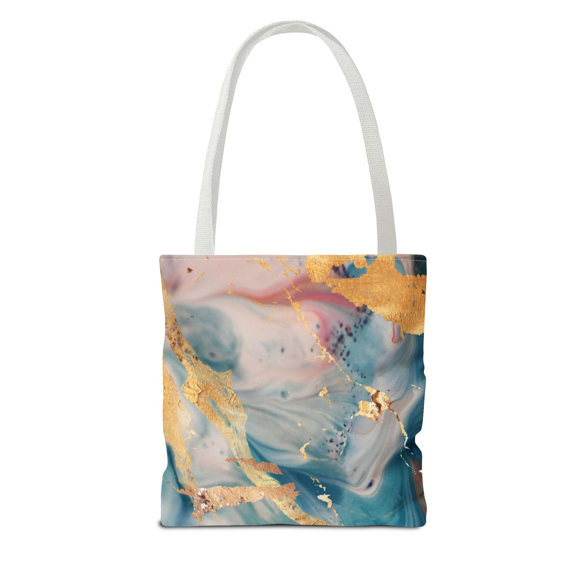 Mystic Gold Foil Watercolor Tote Bag