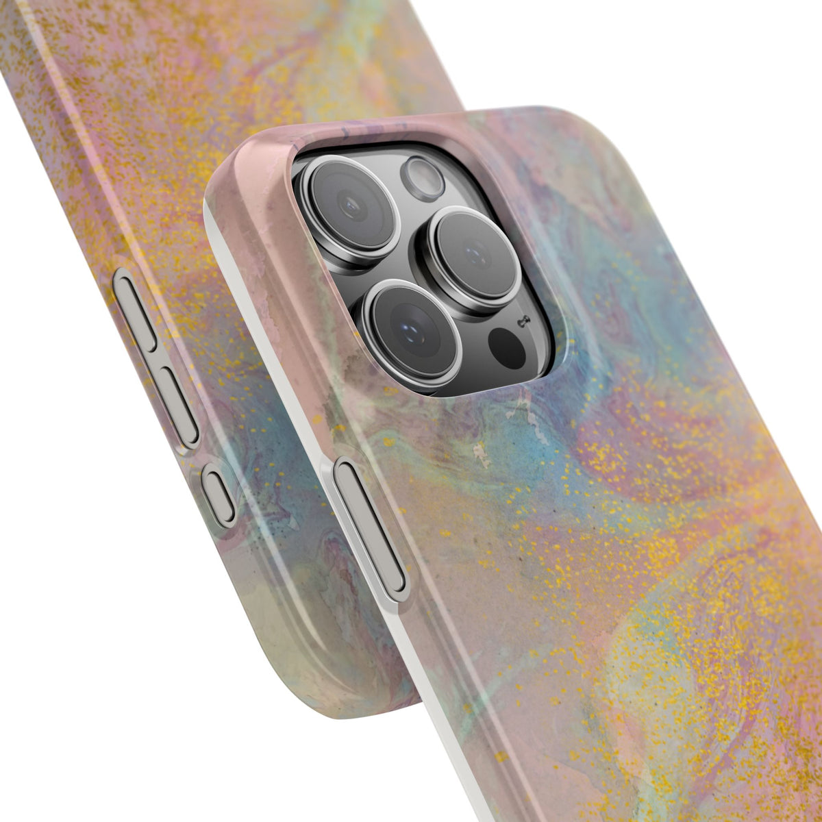 Pastel Abstract Watercolor Slim Phone Case