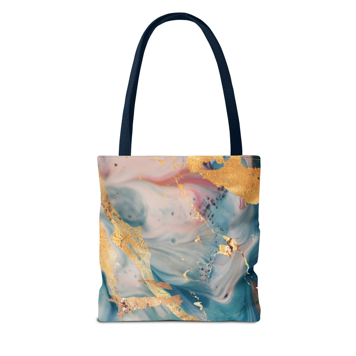 Mystic Gold Foil Watercolor Tote Bag