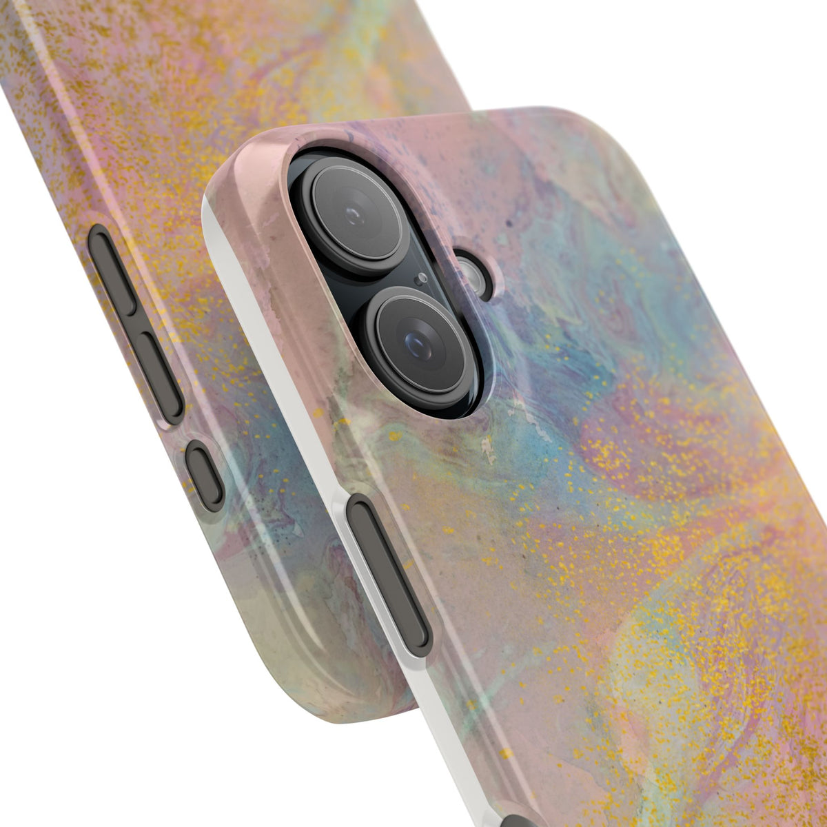 Pastel Abstract Watercolor Slim Phone Case
