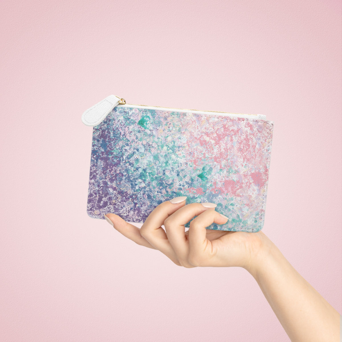 Mermaid Watercolor Clutch (Mini)