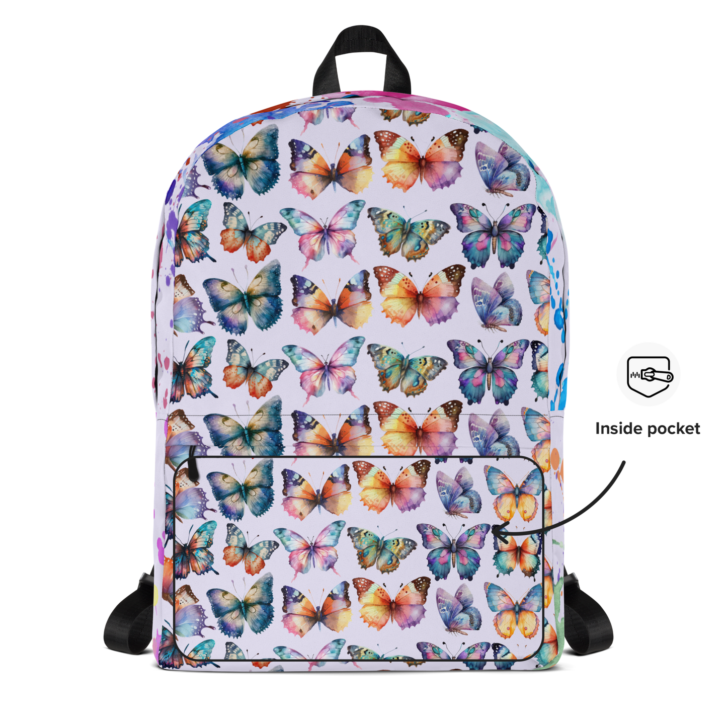 Butterflies Violet Backpack