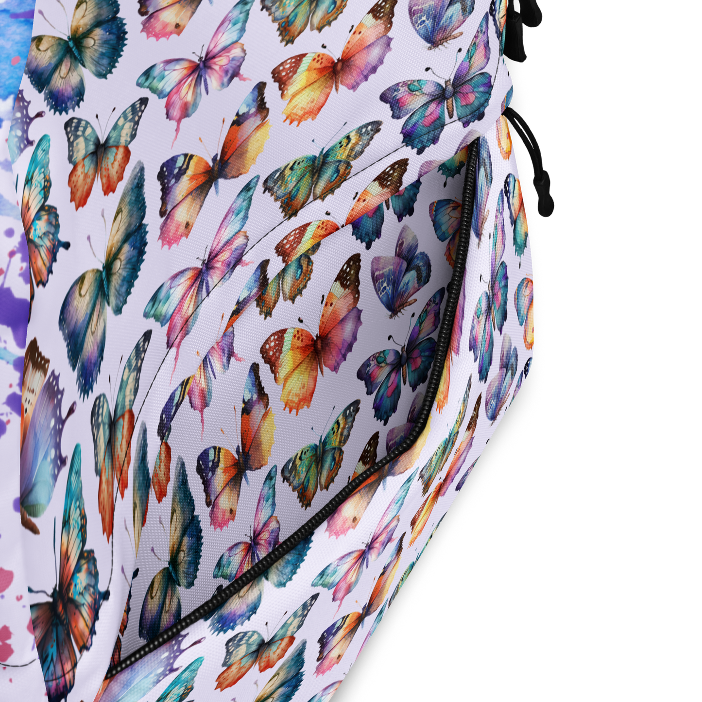 Butterflies Violet Backpack