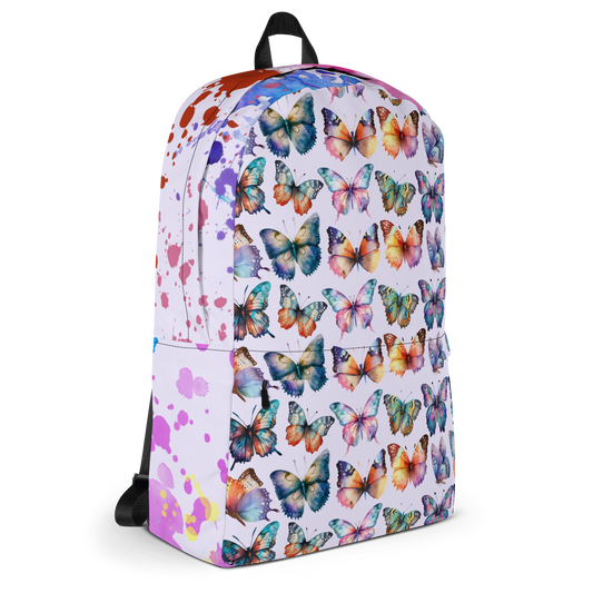 Butterflies Violet Backpack