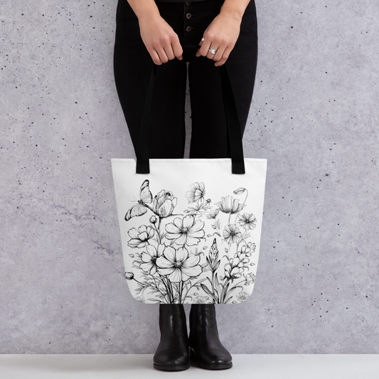 Flowers Tote bag