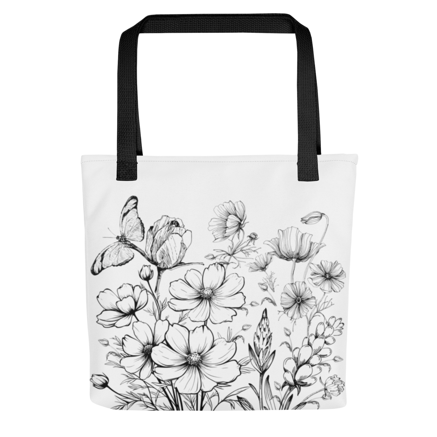 Flowers Tote bag