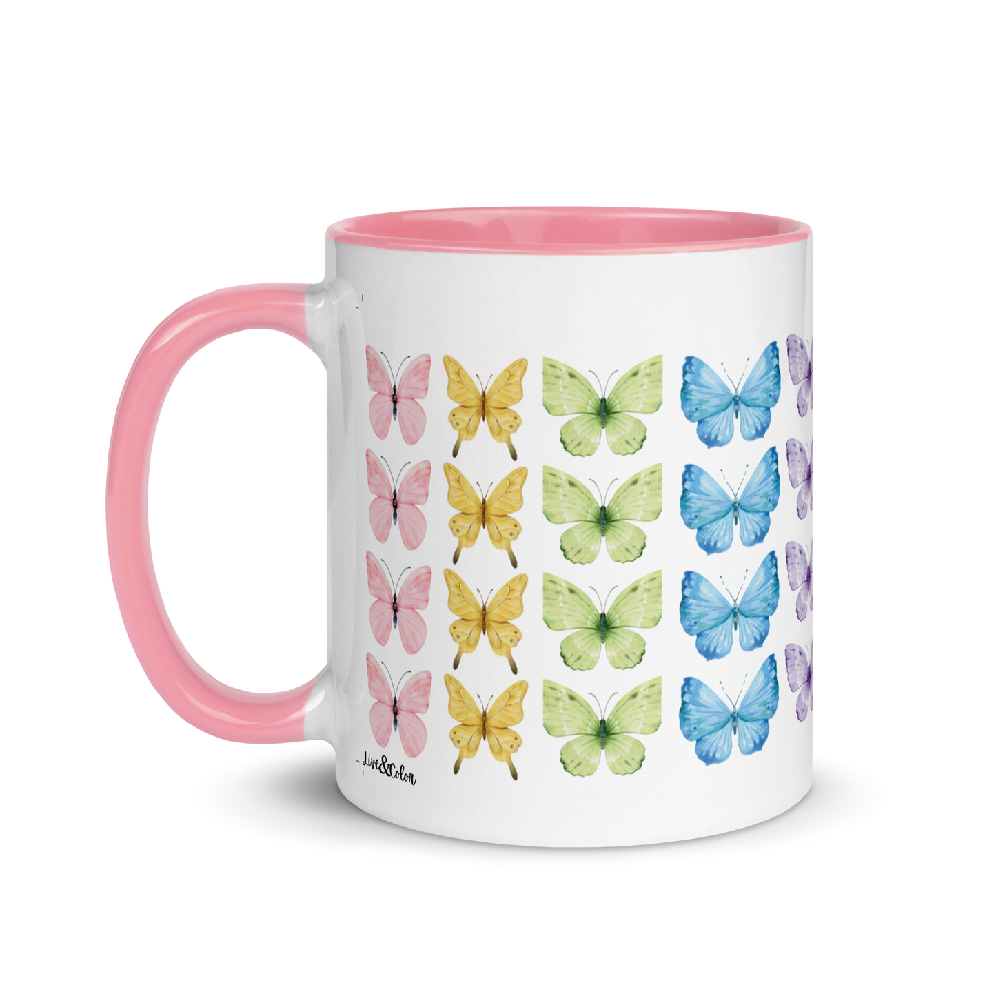 Watercolor Butterflies Mug
